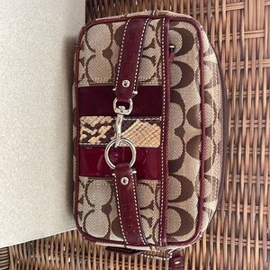 New Coach Travel/Cosmetic Pouch